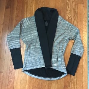 Adidas open jacket / sweater size S